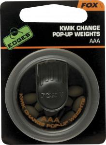 Fox Edges Kwik Change Pop-up Weight - AAA 0.8g (CAC514) 1
