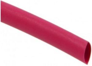 King Kits Rurka termokurczliwa 6mm - czerwona 1m (H3N0.25-RD) 1