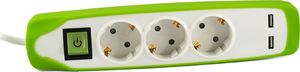 Listwa zasilająca Electraline Ilgiklis su jungikliu 3/2m 1