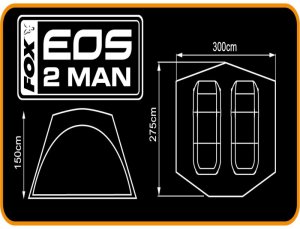 Namiot turystyczny Fox EOS 2 Man Bivvy 11