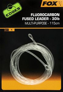 Fox Fluorocarbon Fused Leader 30lb - No Swivel 115cm (CAC720) 1