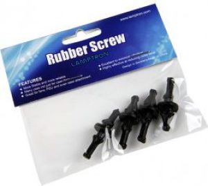 Lamptron Kołki Gumowe Czarne (LAMP-RS3002) 2