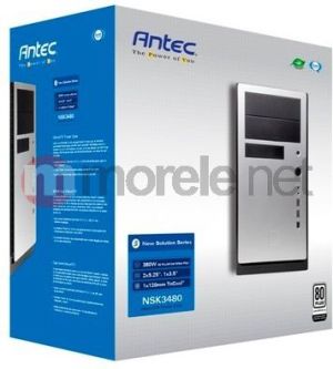 Obudowa Antec New Solution Series NSK-3480 Midi-Tower Â czarno-srebrna ( 0-761345-00390-2 ) 4
