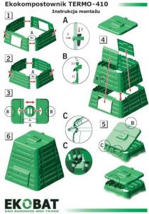 Ekobat Komposto dėžė Termo 410 2