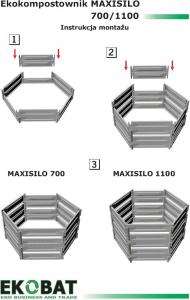 Ekobat Kompostownik Maxisilo 1100 L (4005635) 2