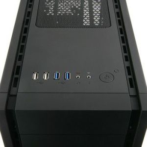 Obudowa BitFenix Shinobi Core Midi-Tower USB 3.0 - czarna z oknem, WYCISZONA (BFC-SNB-150-KKW1-SP) 4