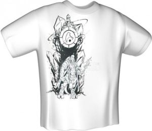 J!NX World of Warcraft Draenei Race T-Shirt biała (M) ( 7121-M ) 1