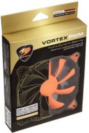 Wentylator Cougar Wentylator, 120mm, PWM, czarno pomarańczowy (CF-V12HP) 4