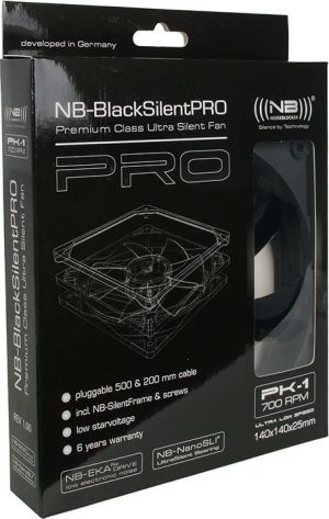 Wentylator Noiseblocker BlackSilent Pro Fan PK1 (ITR-PK-1) 4