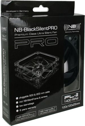 Wentylator Noiseblocker BlackSilent Pro Fan PL2 (ITR-PL-2) 4