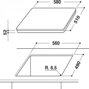 Płyta grzewcza Whirlpool ACM 816/BA 4