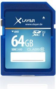 Karta Xlayer SDXC  (XLSD64C10) 1