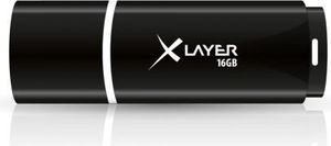 Pendrive Xlayer Compact 16GB czarny (XLU2C16) 1