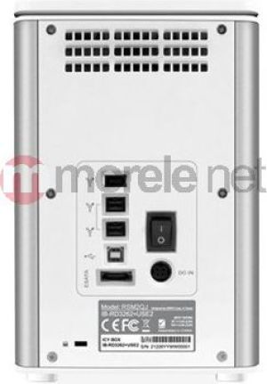 Kieszeń Icy Box IB-RD3262+USE2 (FireWire 800, srebrny) (21331) 4