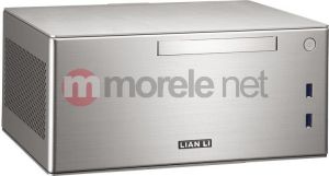 Obudowa Lian Li PC-Q09FNA Mini ITX Media Center - srebrna 1