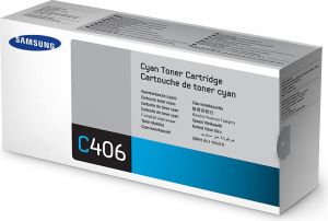 Toner Samsung CLT-C406S Cyan Oryginał  (CLT-C406S/ELS) 3