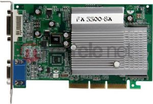 Karta graficzna MSI FX5500 256MB DDR 128bit VGA+DVI AGPx8 Silent (FX5500-D256H) 2