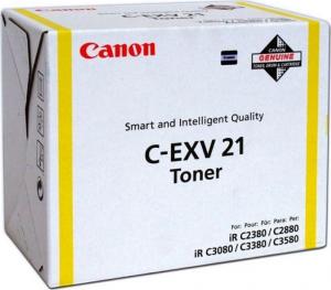 Toner Canon C-EXV21 Yellow Oryginał  (CF2801B002) 1