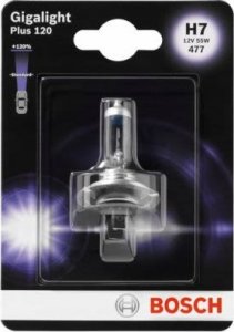Bosch ŻARÓWKA H7 12V/55W PX26D +120% GIGALIGHT PLUS 120 1 SZT 11