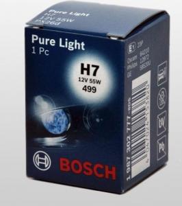 Bosch Żarówka H7 12V/55W PX26D PURE LIGHT 1SZT 1