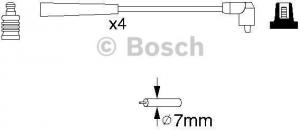 Bosch Komplet przewodów zapłonowych FIAT 1