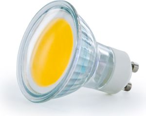 Whitenergy Żarówka LED |GU10 |COB |2.5W |230V |190Lm |ciepła biała | (08224) 1