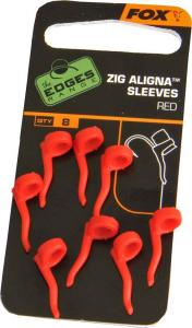 Fox Zig Aligna Sleeves x 8 red (CAC468) 1
