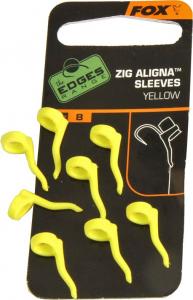Fox Zig Aligna Sleeves x 8 yellow (CAC469) 1