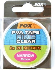 Fox Narrow 2 x 10m 5mm clear tape (CPV014) 1
