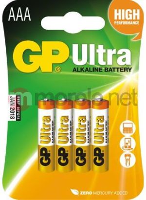GP Bateria Ultra AAA / R03 4 szt. 1