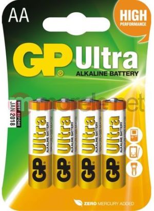 GP Bateria Ultra AA / R6 4 szt. 1