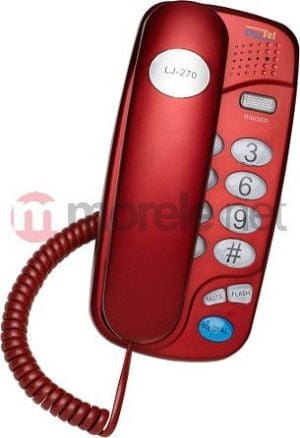 Telefon stacjonarny Dartel LJ-270 Czerwony 1