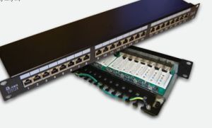 Alantec Patch panel STP kat.6 24 porty LSA 1U 1