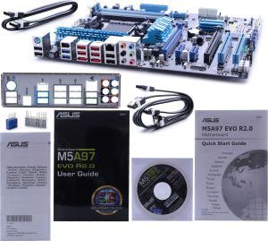 Płyta główna Asus M5A97 EVO R2.0, 970, DualDDR3-1866, SATA3, RAID, GBLAN, ATX (M5A97 EVO R2.0) 4