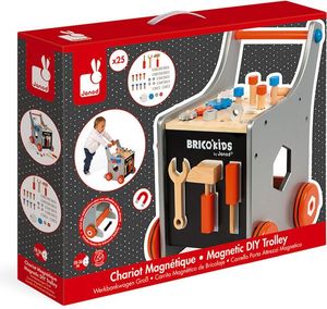 Janod Wózek warsztat magnetyczny z narzędziami Brico ‘Kids kolekcja 2018, 11