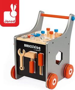 Janod Wózek warsztat magnetyczny z narzędziami Brico ‘Kids kolekcja 2018, 1