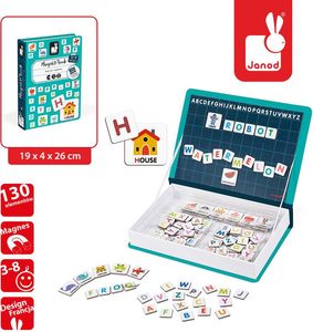 Janod Magnetyczna Układanka Alfabet Magnetibook 4