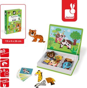 Janod Magnetibook Magnetyczna układanka Zwierzęta 3