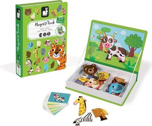 Janod Magnetibook Magnetyczna układanka Zwierzęta 5