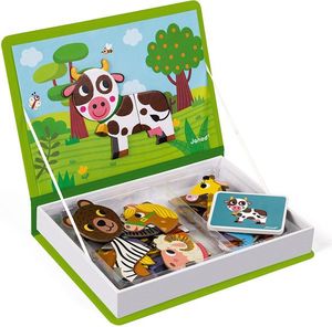 Janod Magnetibook Magnetyczna układanka Zwierzęta 6
