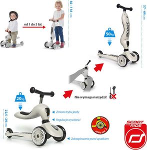 Hulajnoga Scoot and Ride Highwaykick 1 Ash (96268) 3