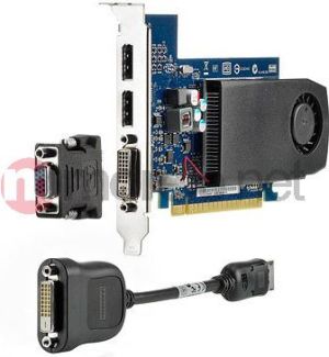 Karta graficzna HP GeForce GT 630 2GB DDR3 (128 bit) 2x DP, DVI-I (B4J92AA) 2