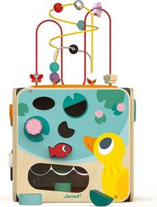 Janod Wielofunkcyjna kostka edukacyjna z pętlą duża (J08256) 6