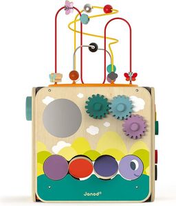 Janod Wielofunkcyjna kostka edukacyjna z pętlą duża (J08256) 9