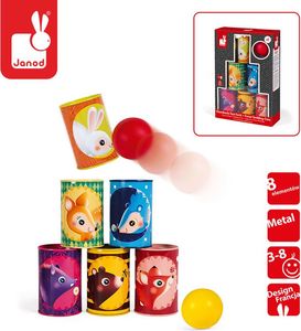 Janod Gra Zbijanie puszek Las 2
