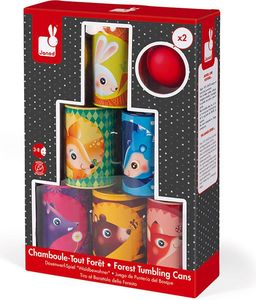 Janod Gra Zbijanie puszek Las 5