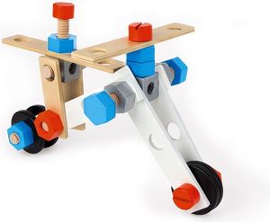 Janod Zestaw konstruktora 100 el. Brico Kids kolekcja 2018 12