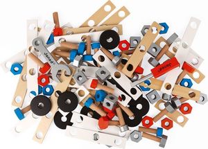 Janod Zestaw konstruktora 100 el. Brico Kids kolekcja 2018 13