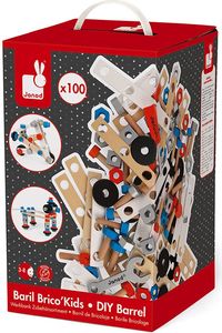 Janod Zestaw konstruktora 100 el. Brico Kids kolekcja 2018 4