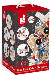 Janod Zestaw konstruktora 100 el. Brico Kids kolekcja 2018 7